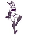 berry in her underwear  by merriberry