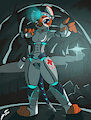 Poster of cat galaxy by UVFOX