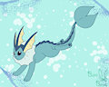 Vaporeon by BaniBows