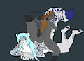 Birthday Tail Snuggles! by Onyxheart