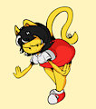 Blaire the cat by Honowyn