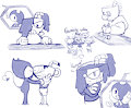 BATIM/Cuphead: Inkonvenience sketchdump
