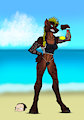 Beach fun by gilgamesh0