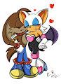 Smooches for Miss Rouge