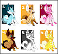 3$ FOXIES!!! <3