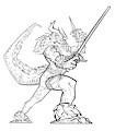 Dual wielder (COMM) by OddJuice