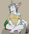 [COM] Chubby Fennec Girl by StellarSqueak