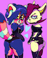 fluffy butts by fluffurry