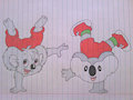 Two Mischievous Koalas