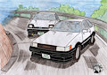 AE86 vs AE86 Turbo