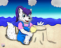 Building a sandcastle