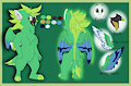 Green birb ref