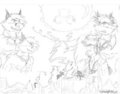 Jason Werefox VS Lucian Lycaon Pt. III: Werefox Against Werewolf by Mangamaster64