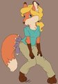 Fluffy Butt by SleepyButt