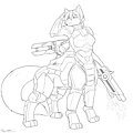 Nicole Onyxheart, freelance mercenary by Onyxheart