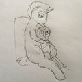 Christmas drawing advent: 1 by Midnightwp99