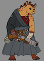 Commission: "Rex BigMouth. Gnoll Ranger"