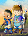 Adventure Time for Ozzie and Tavi