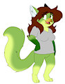 My fursona self by Baconbloodfire12