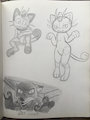 Sketchbook - Sparkles, Alolan Meowth and Nick Wilde