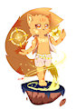 Star + caramel cat