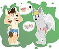 it seems that someone wet his diaper by BaltNWolf