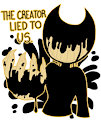 The Creator Lied To Us - Sticker.