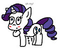Hungry Rarity by FloppyPony