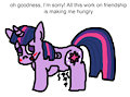 Hungry Twilight by FloppyPony