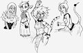 Girl Sketches