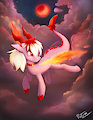 Flying Beneath the Bloodmoon