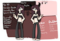 Kaylee: ref sheet by FluffButtowo