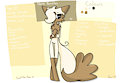 Noodles: Ref sheet by FluffButtowo