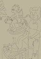 Christmas Eve tradition - WIP and ych