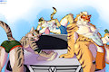 [Fanart] Big Cat Carcare by Spunkie