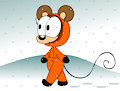 Lauren in a snowy day