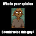 Who should voice this guy?