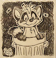 Stinky raccoon