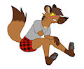 .:Comission:.Sitting All Shy Like