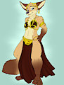 Cosplaying princess milf