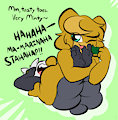Bear tickles~ by 1upGobbo