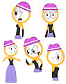 Classic drawings of Cassie's mother, Mary.