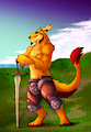 Art Challenge #8 - Brave Hero ready for battle!