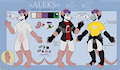 [Fursona] Aleks Ref by YamiKuruku