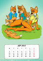 Fox Calendar 9: September 2012 by Micke
