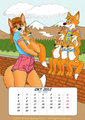 Fox Calendar 10: October 2012 by Micke