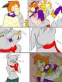 Samantha eats Katt