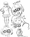 Velma has the clue sweats
