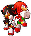 The Island Above (Knuxadow romance) by ScarletChaos