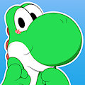 Yoshi in Mario World by Gnartastic